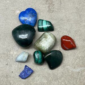 Lot of 9 Healing Crystals